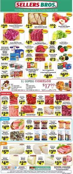 Weekly ad Sellers Bros 08/07/2024 - 08/13/2024