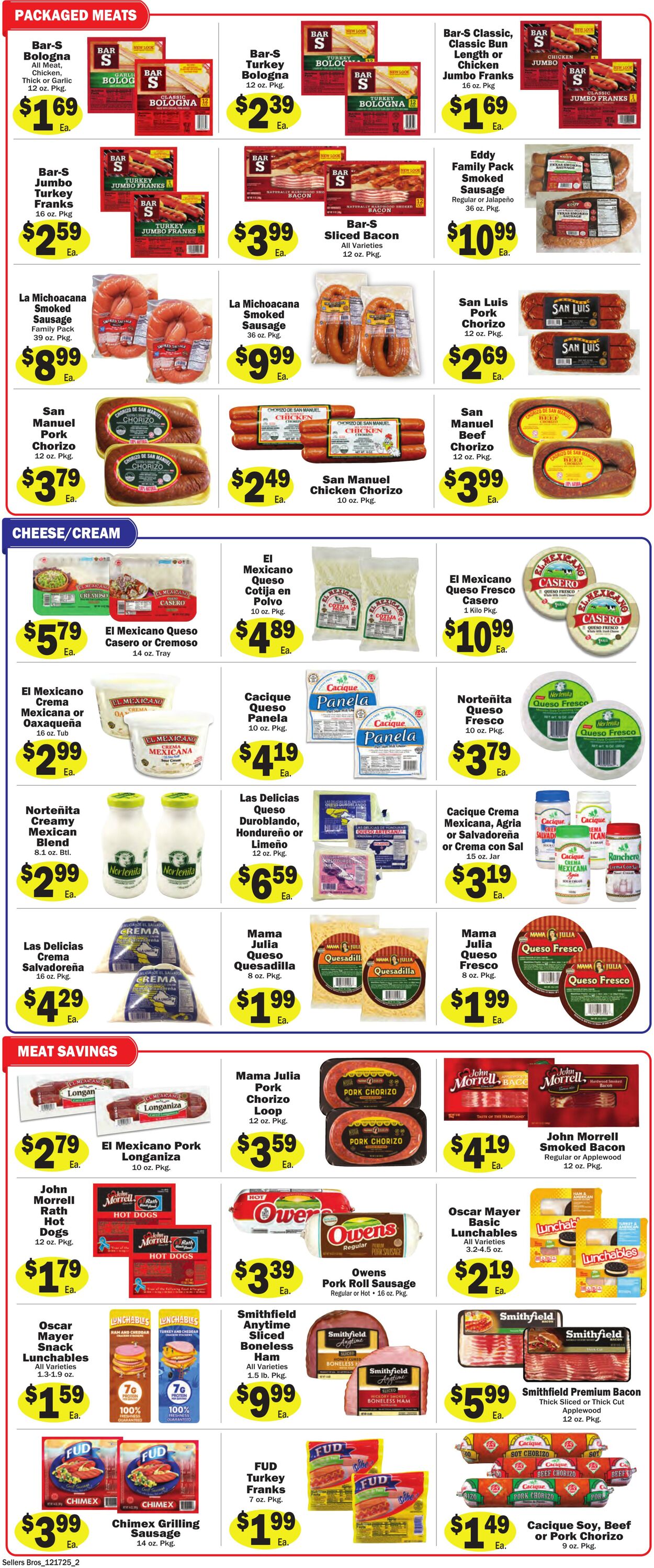 Weekly ad Sellers Bros 12/17/2025 - 12/23/2025