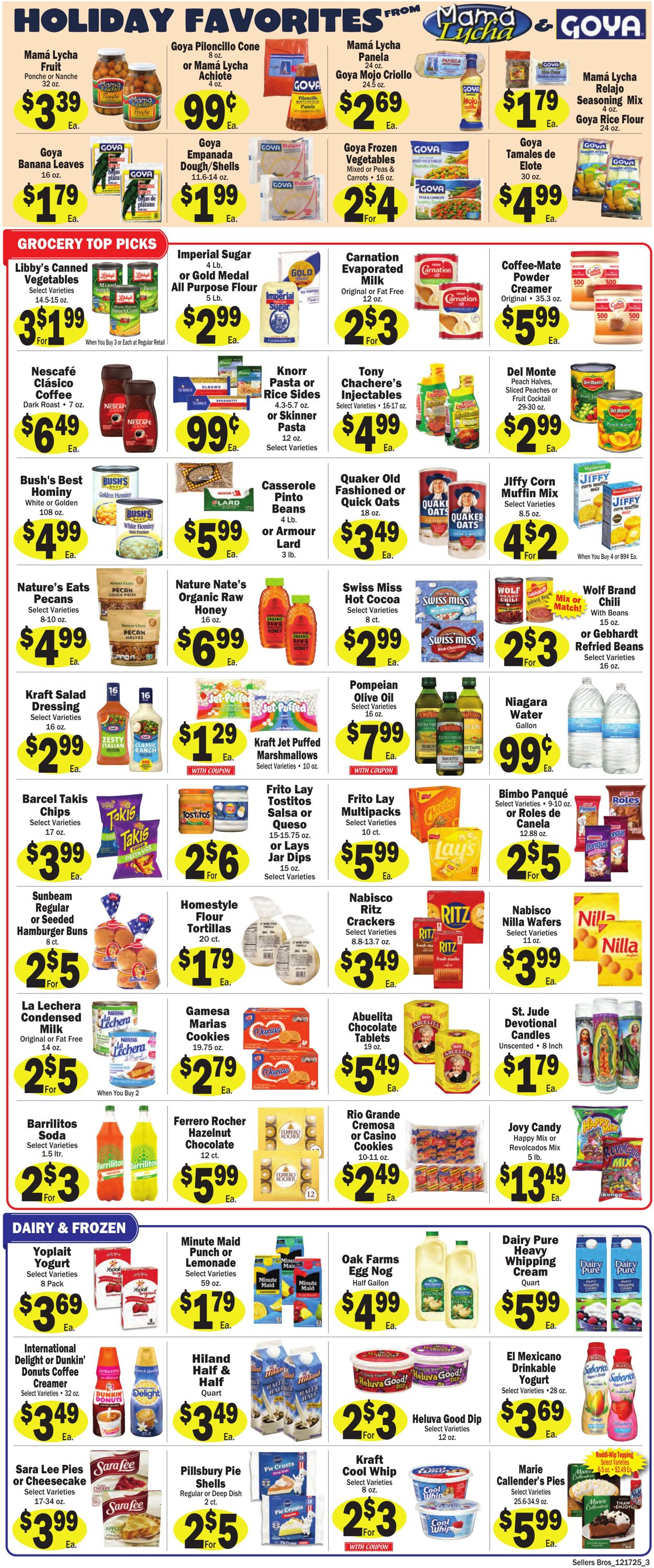 Weekly ad Sellers Bros 12/17/2025 - 12/23/2025