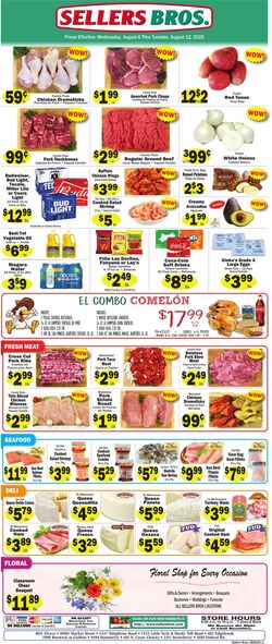 Weekly ad Sellers Bros 07/30/2025 - 08/05/2025