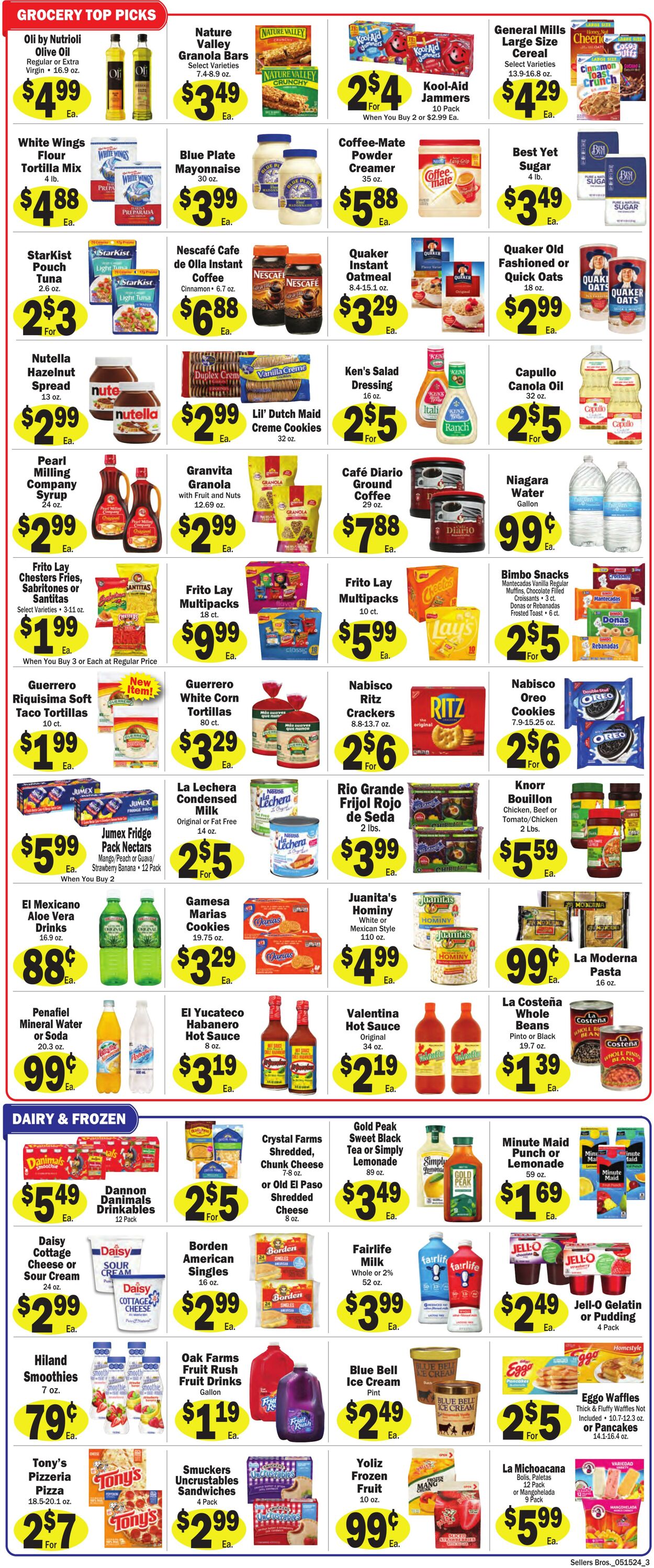 Weekly ad Sellers Bros 05/15/2024 - 05/21/2024