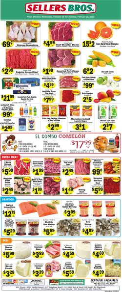 Weekly ad Sellers Bros 11/20/2024 - 11/26/2024