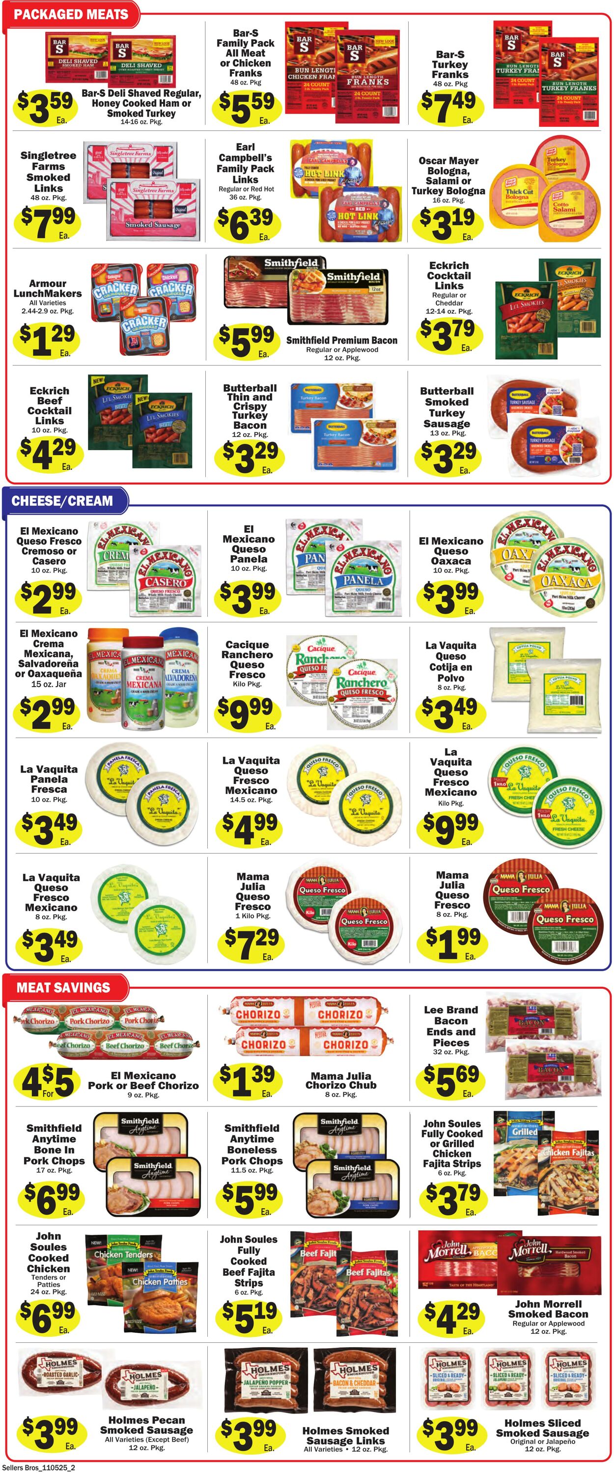 Weekly ad Sellers Bros 11/05/2025 - 11/11/2025