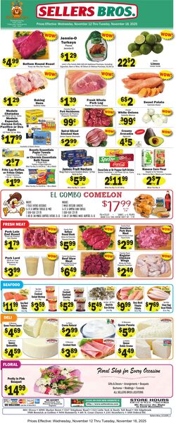 Weekly ad Sellers Bros 12/10/2025 - 12/16/2025