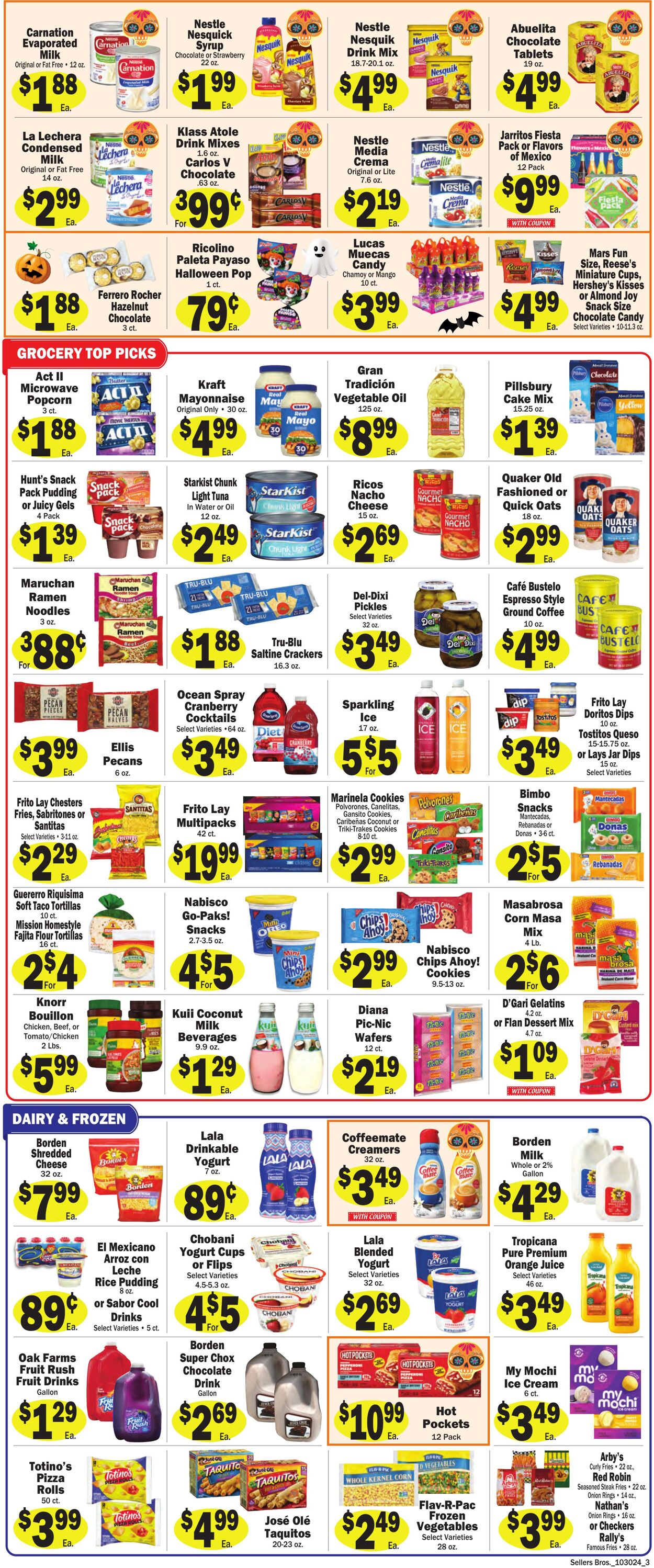 Weekly ad Sellers Bros 10/23/2024 - 10/29/2024