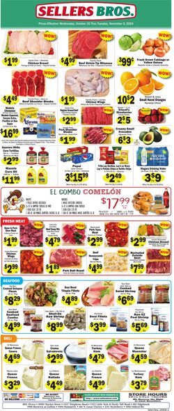 Weekly ad Sellers Bros 10/09/2024 - 10/15/2024