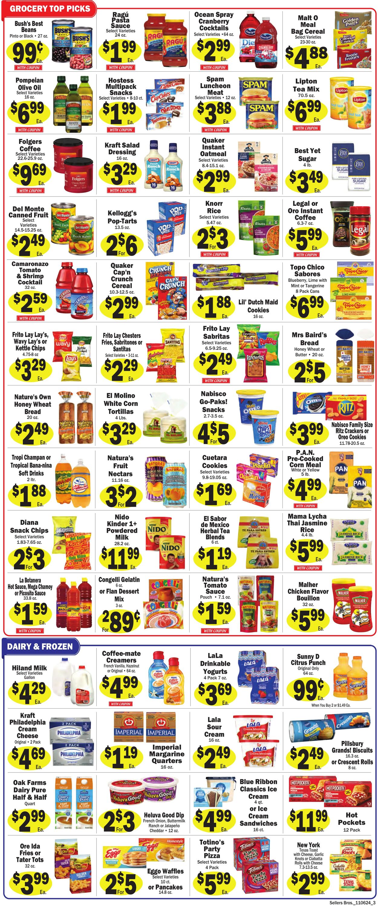 Weekly ad Sellers Bros 11/06/2024 - 11/12/2024