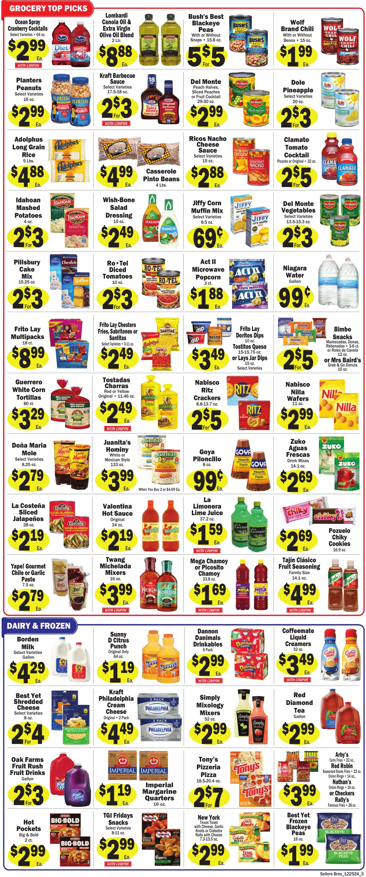 Weekly ad Sellers Bros 12/18/2024 - 12/24/2024