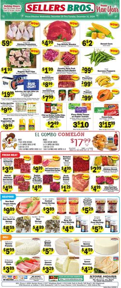 Weekly ad Sellers Bros 12/18/2024 - 12/24/2024