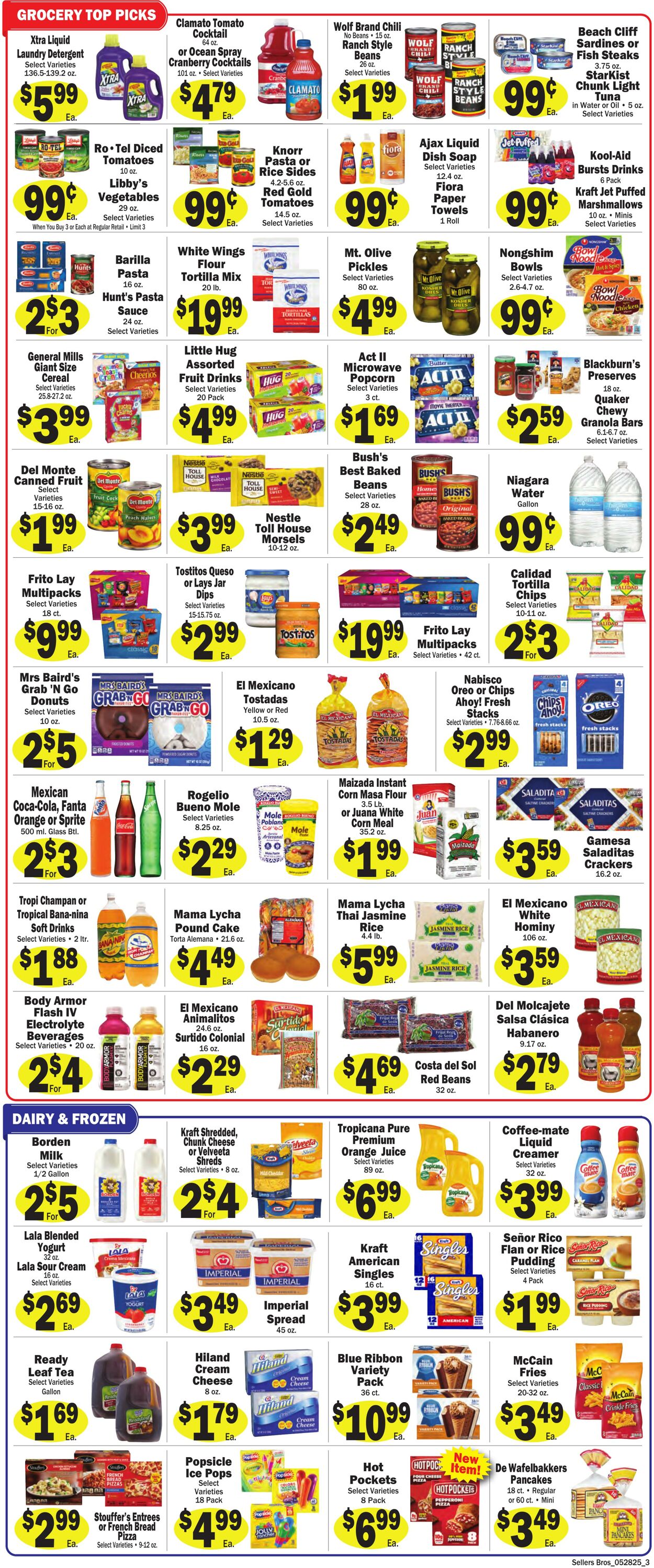 Weekly ad Sellers Bros 05/28/2025 - 06/03/2025