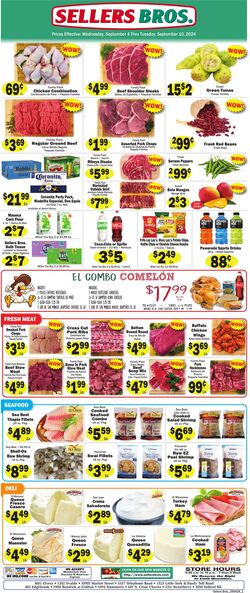 Weekly ad Sellers Bros 09/25/2024 - 10/01/2024