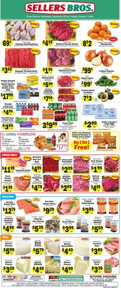 Weekly ad Sellers Bros 10/09/2024 - 10/15/2024