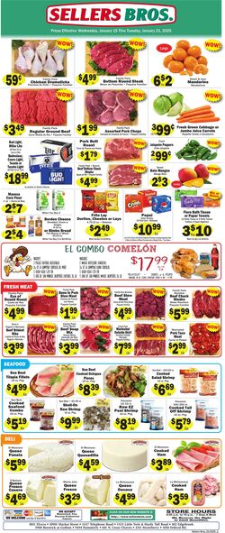 Weekly ad Sellers Bros 08/07/2024 - 08/13/2024