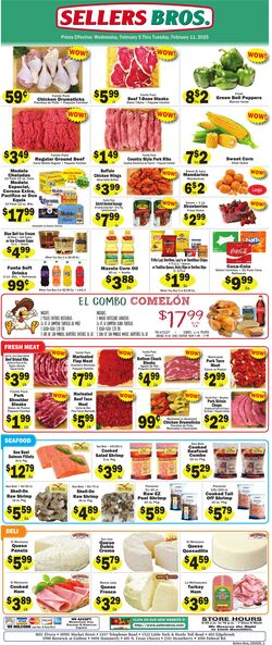 Weekly ad Sellers Bros 01/29/2025 - 02/04/2025