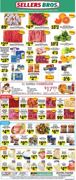 Weekly ad Sellers Bros 12/18/2024 - 12/24/2024