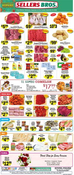Weekly ad Sellers Bros 09/03/2025 - 09/09/2025