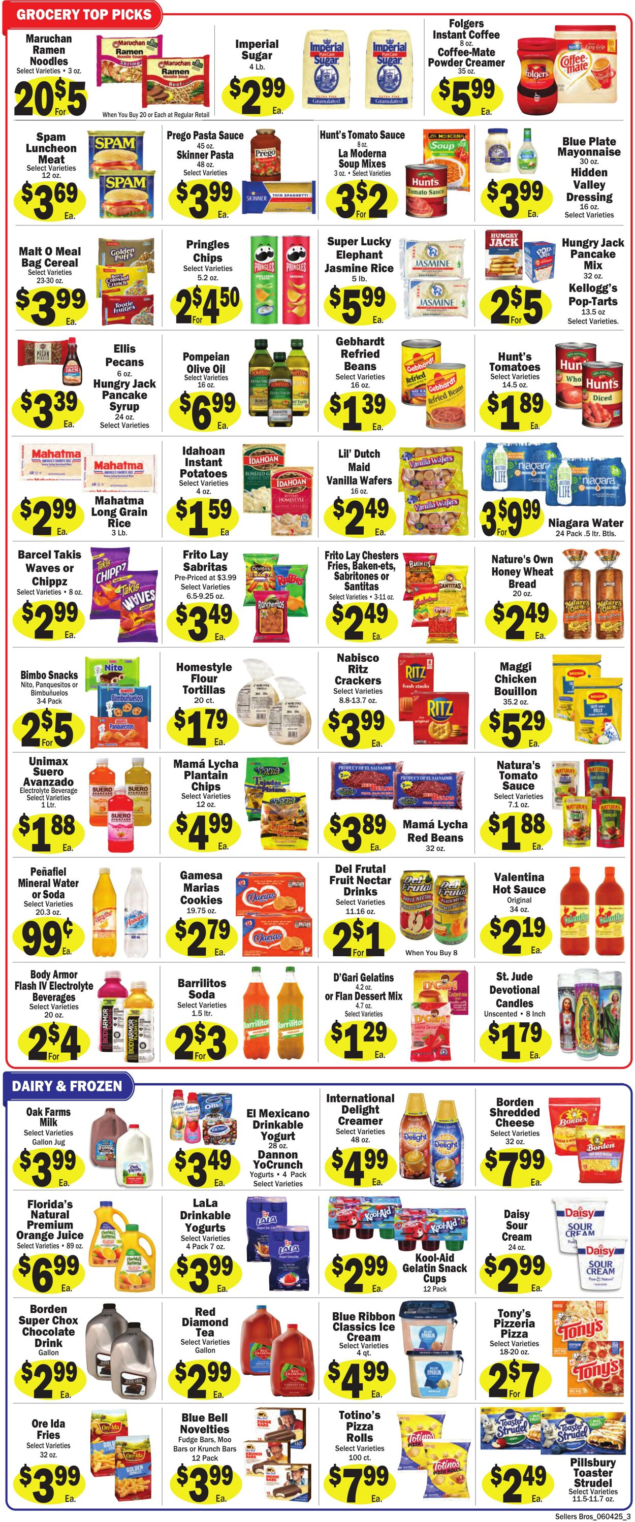 Weekly ad Sellers Bros 06/04/2025 - 06/10/2025