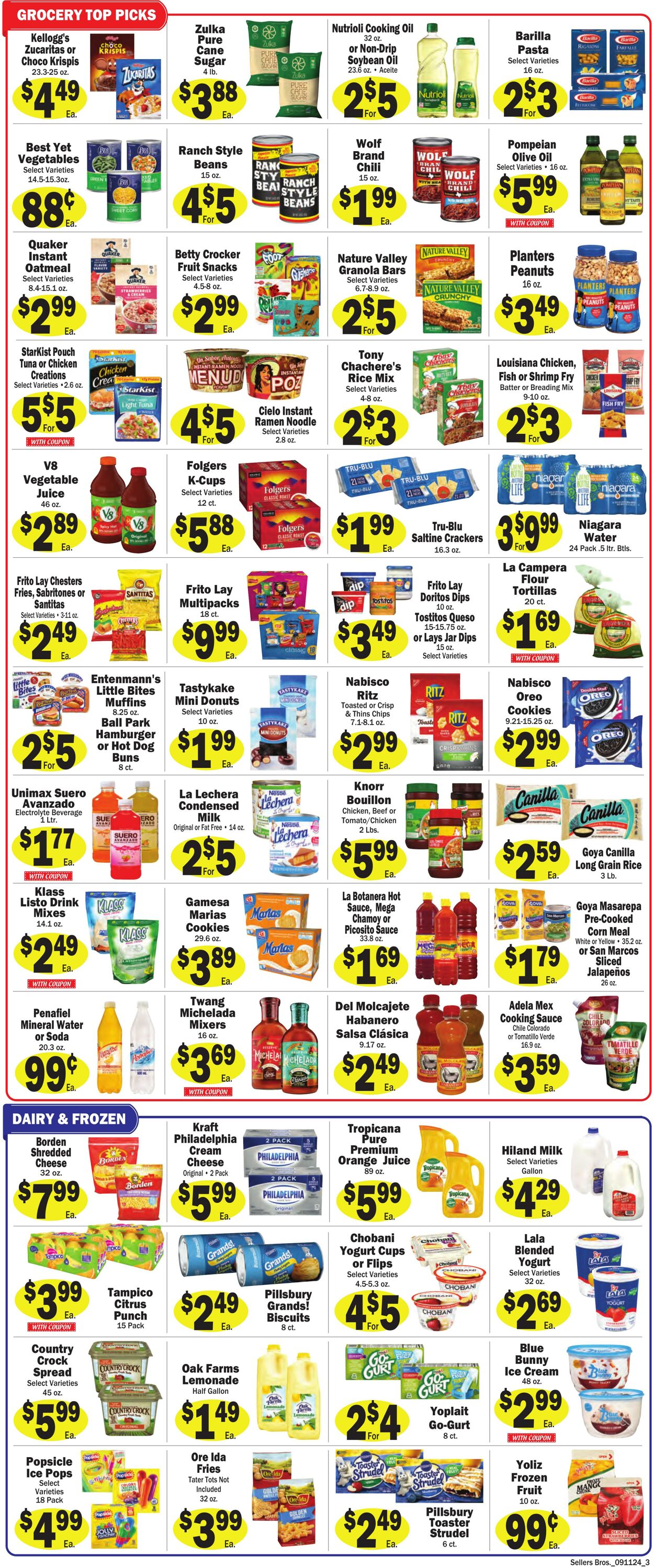 Weekly ad Sellers Bros 09/04/2024 - 09/10/2024