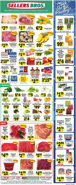 Weekly ad Sellers Bros 10/16/2024 - 10/22/2024