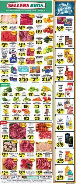 Weekly ad Sellers Bros 11/20/2024 - 11/26/2024