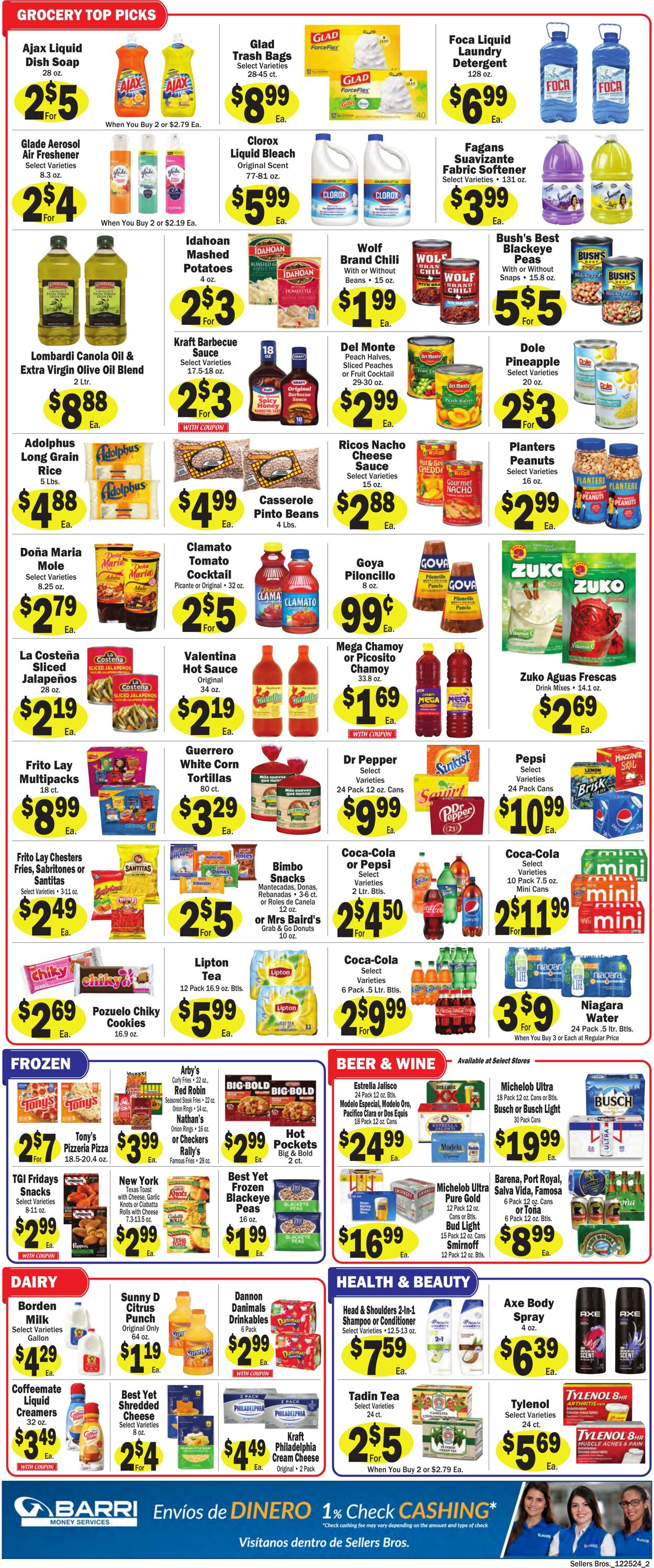 Weekly ad Sellers Bros 12/18/2024 - 12/24/2024