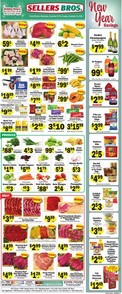 Weekly ad Sellers Bros 12/18/2024 - 12/24/2024