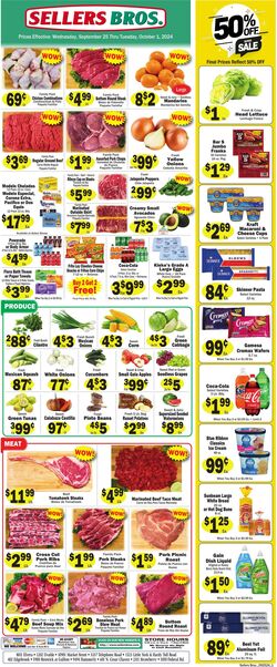 Weekly ad Sellers Bros 06/12/2024 - 06/18/2024