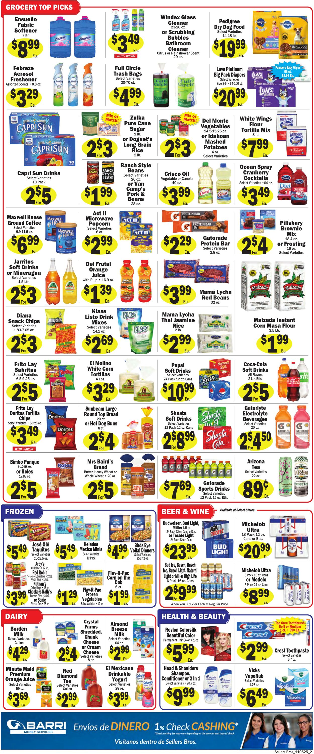 Weekly ad Sellers Bros 11/05/2025 - 11/11/2025