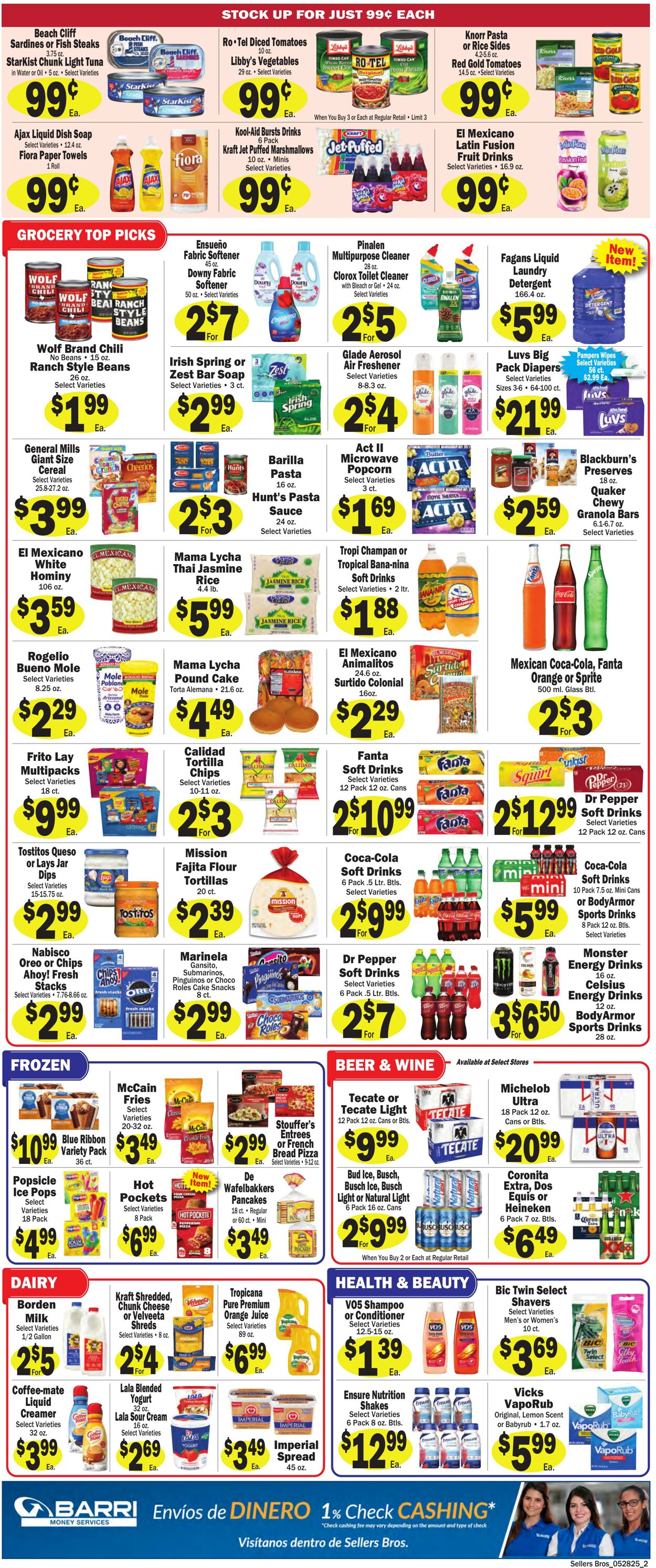Weekly ad Sellers Bros 05/28/2025 - 06/03/2025