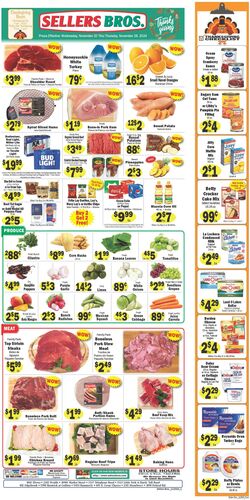 Weekly ad Sellers Bros 11/20/2024 - 11/26/2024