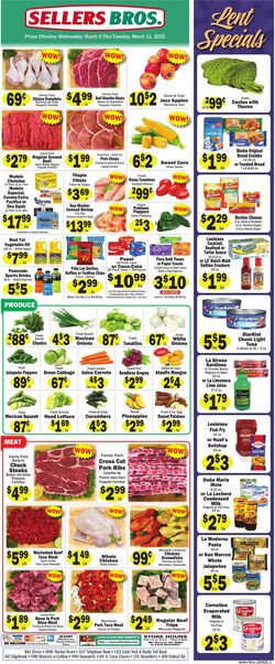 Weekly ad Sellers Bros 12/04/2024 - 12/10/2024