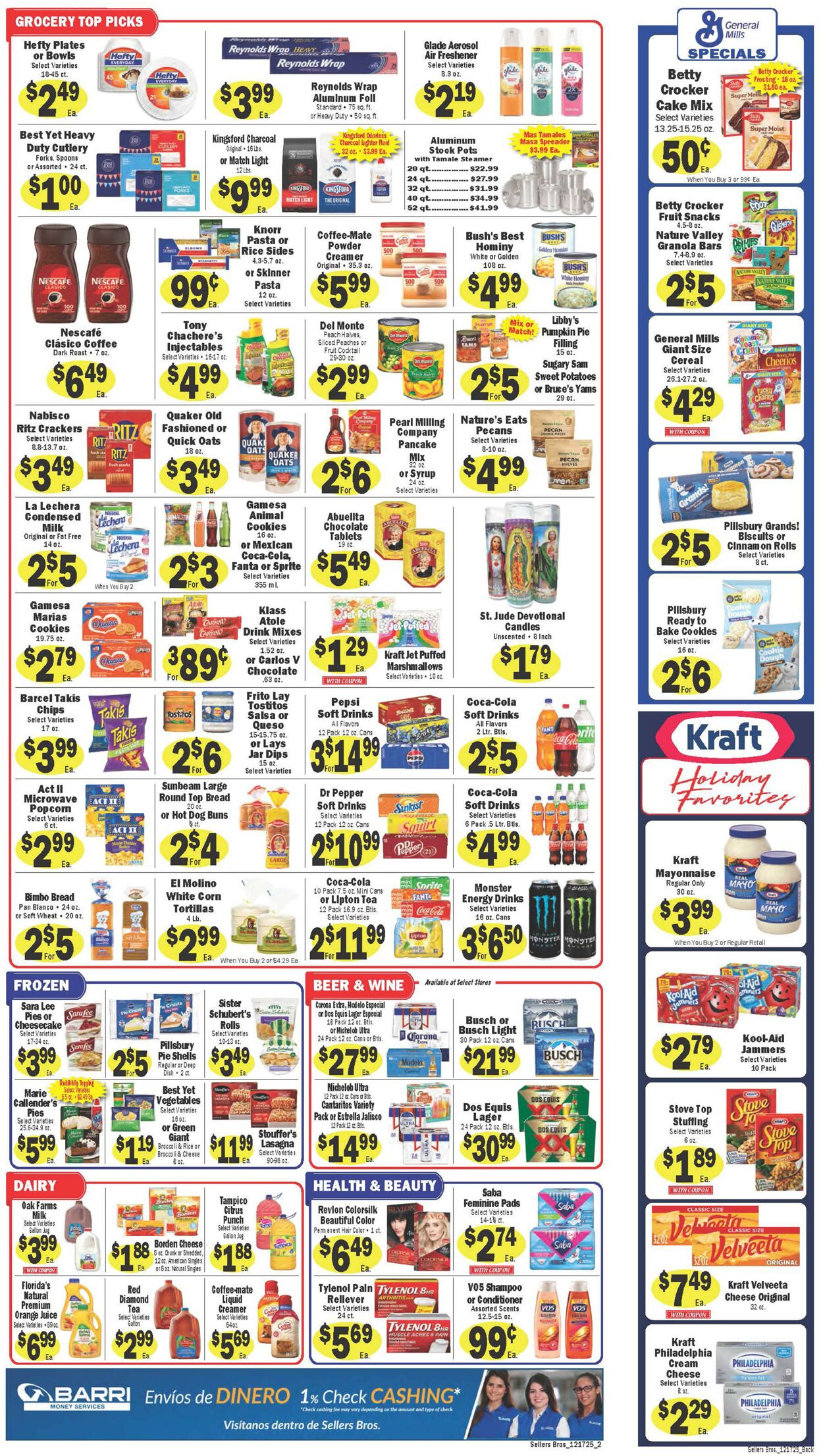 Weekly ad Sellers Bros 12/17/2025 - 12/23/2025