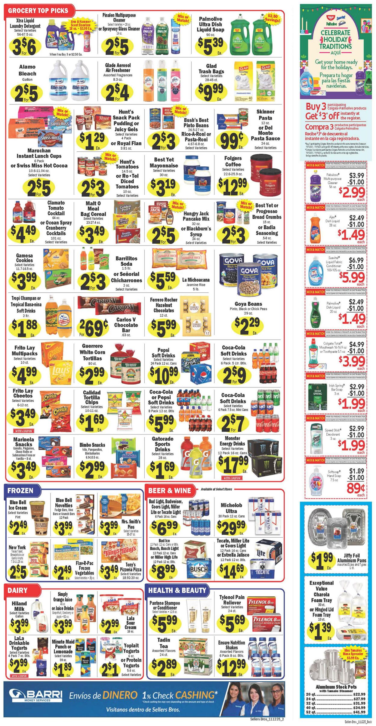 Weekly ad Sellers Bros 11/12/2025 - 11/18/2025