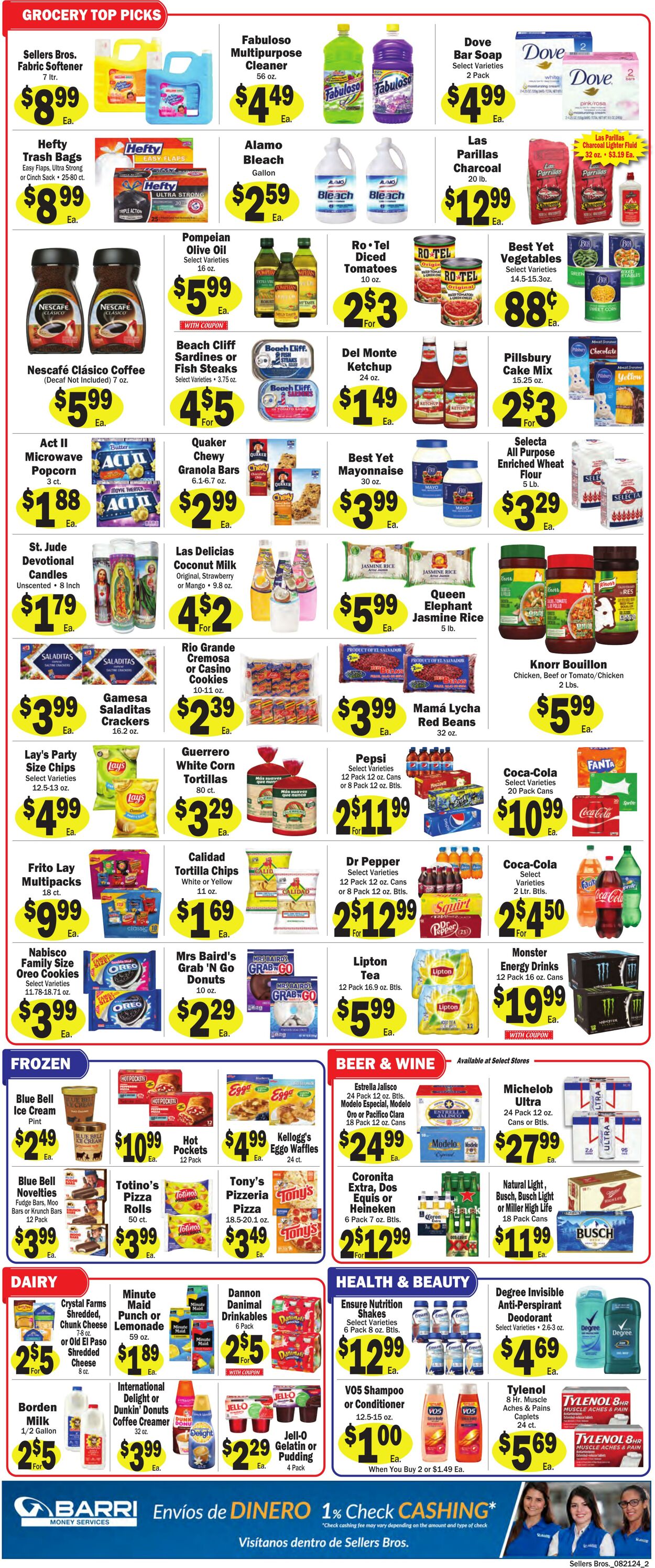 Weekly ad Sellers Bros 08/14/2024 - 08/20/2024