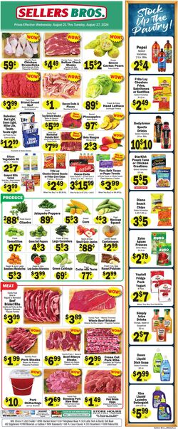 Weekly ad Sellers Bros 09/11/2024 - 09/17/2024