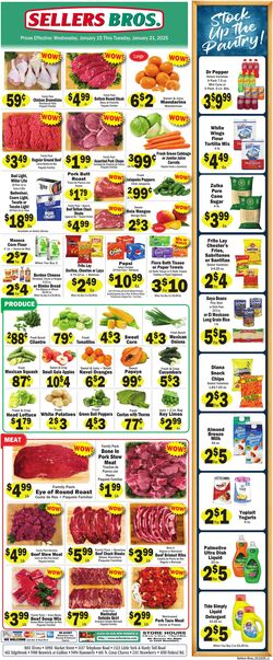 Weekly ad Sellers Bros 01/15/2025 - 01/21/2025