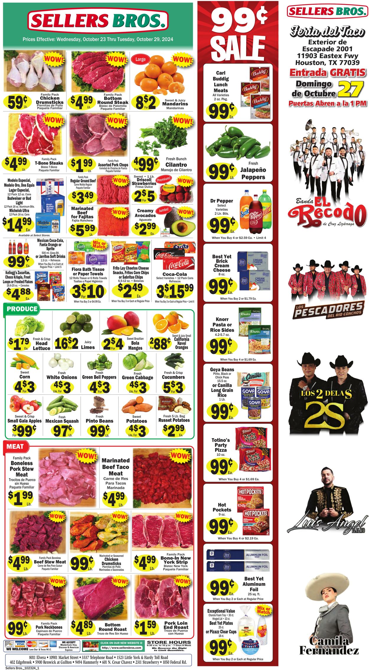 Weekly ad Sellers Bros 10/16/2024 - 10/22/2024