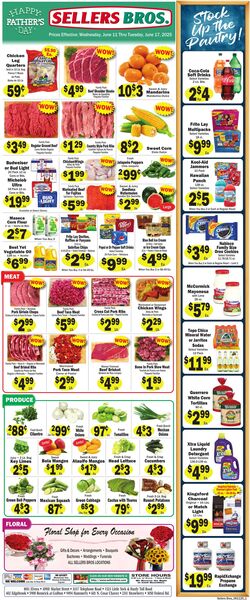 Weekly ad Sellers Bros 06/04/2025 - 06/10/2025