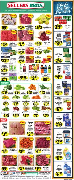 Weekly ad Sellers Bros 09/25/2024 - 10/01/2024