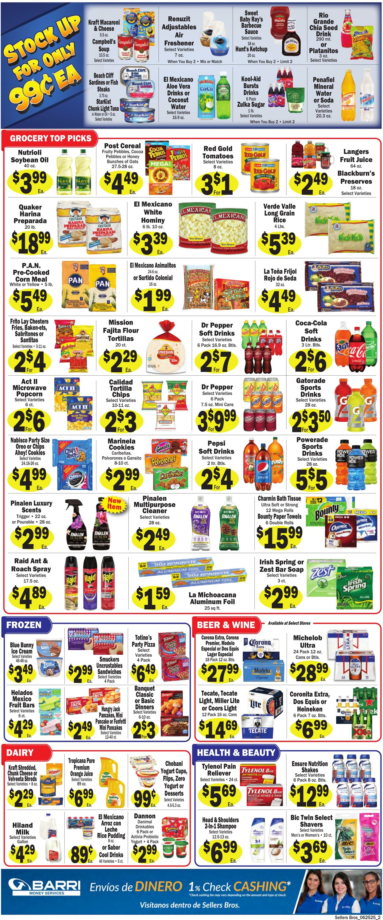 Weekly ad Sellers Bros 06/18/2025 - 06/24/2025