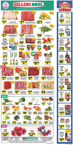 Weekly ad Sellers Bros 06/25/2025 - 07/01/2025