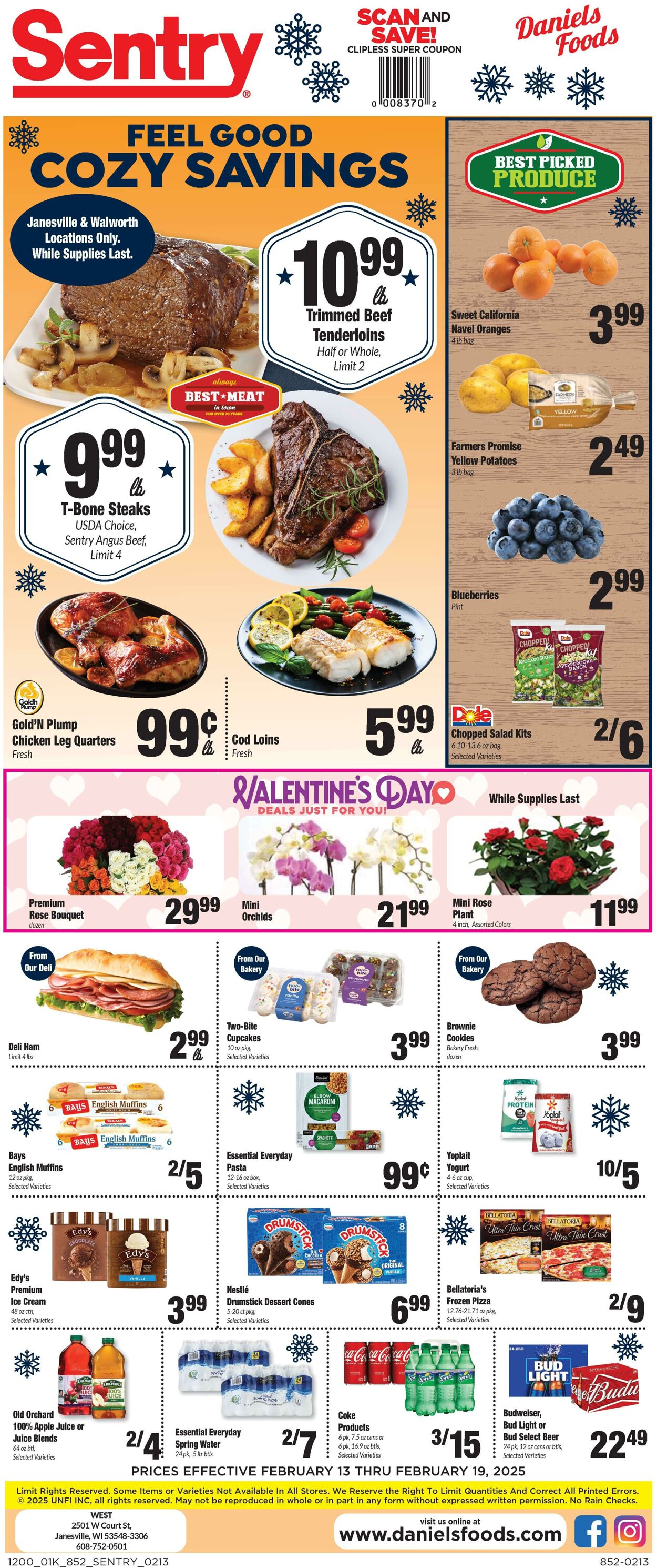 Sentry Promotional weekly ads