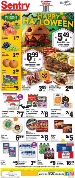 Weekly ad Sentry 10/23/2025 - 10/29/2025