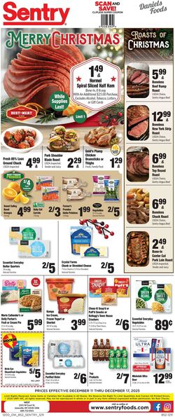 Weekly ad Sentry 12/11/2025 - 12/17/2025