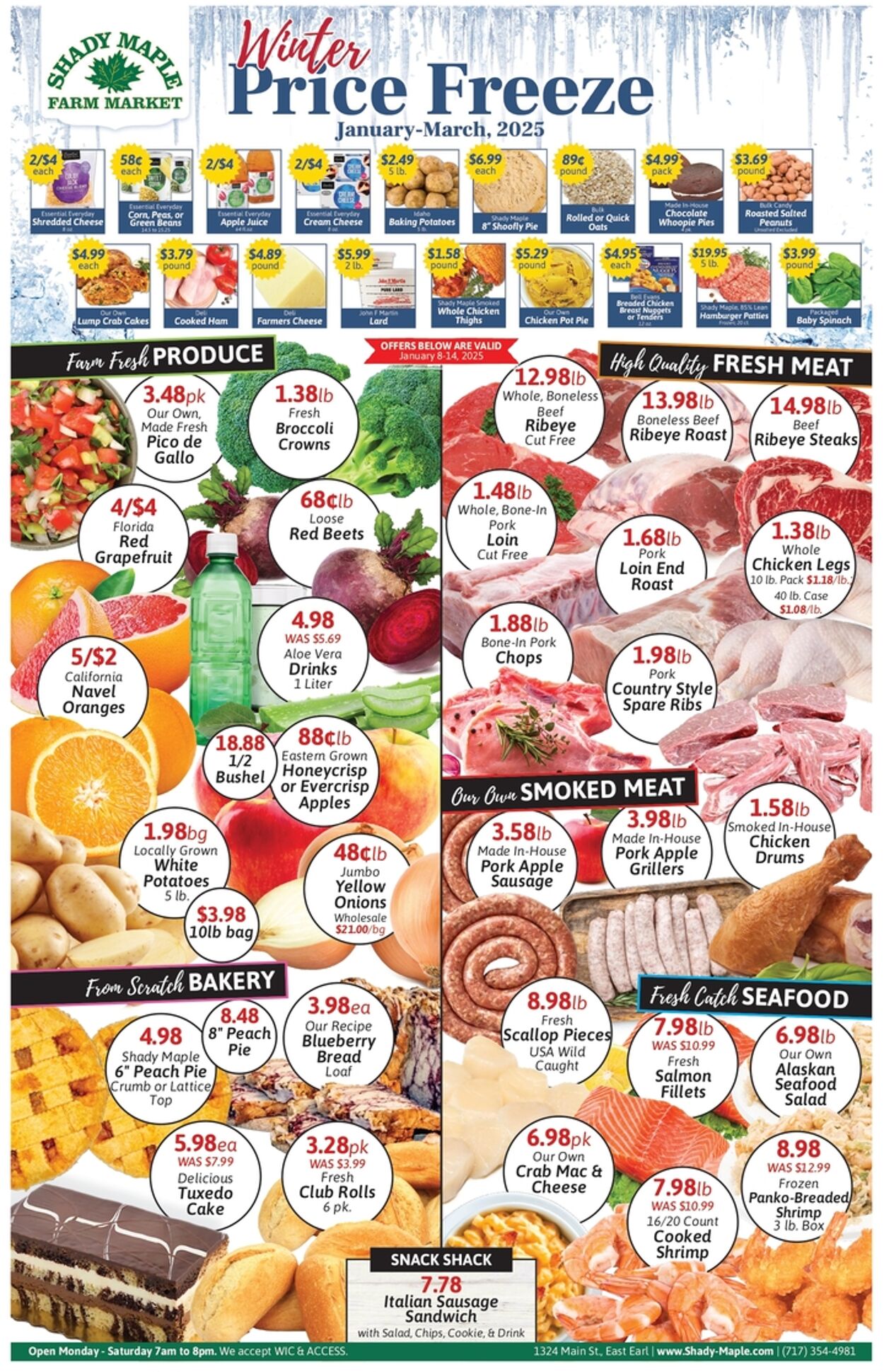 Shady Maple Promotional weekly ads