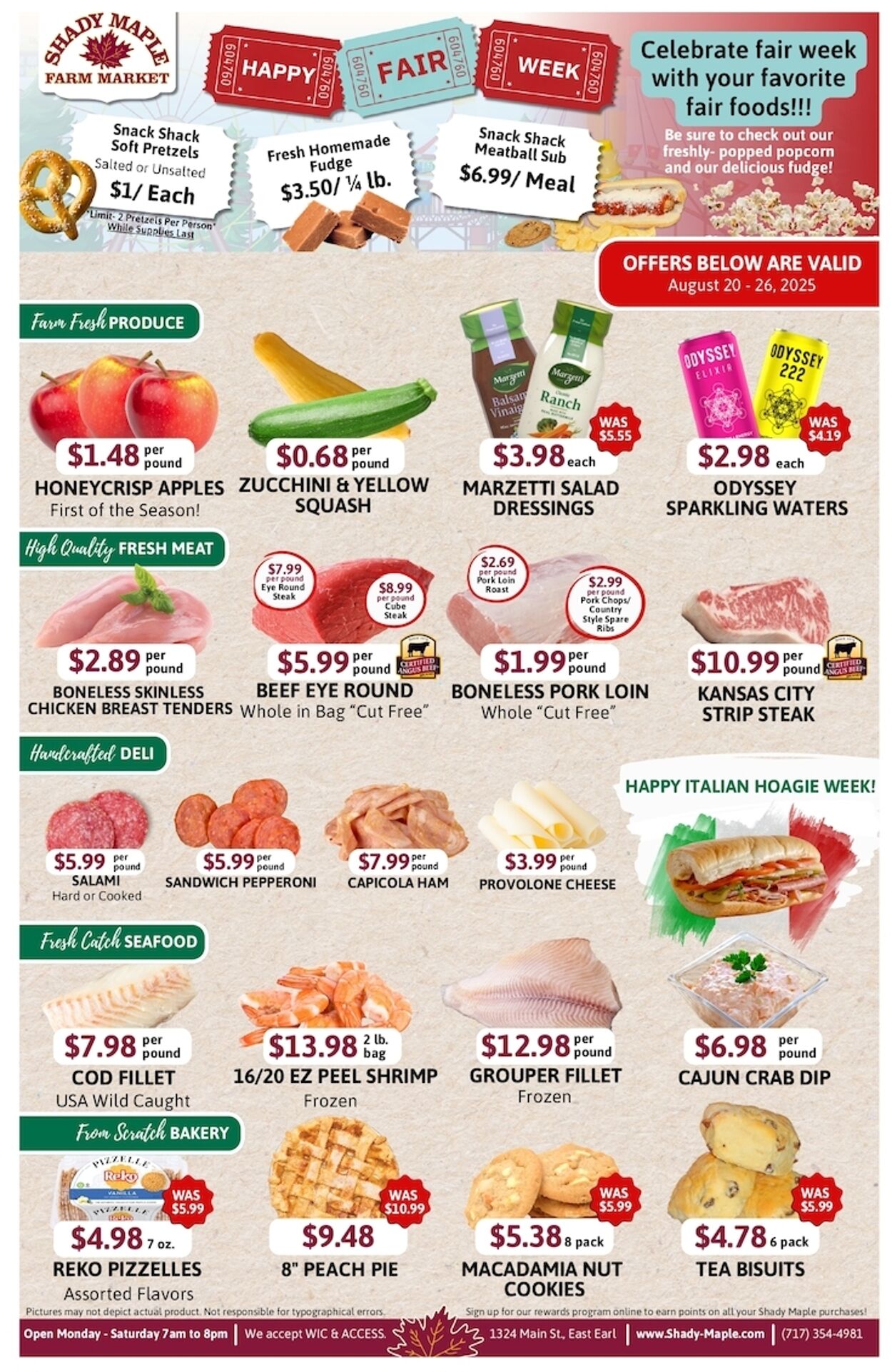 Weekly ad Shady Maple 08/20/2025 - 08/26/2025