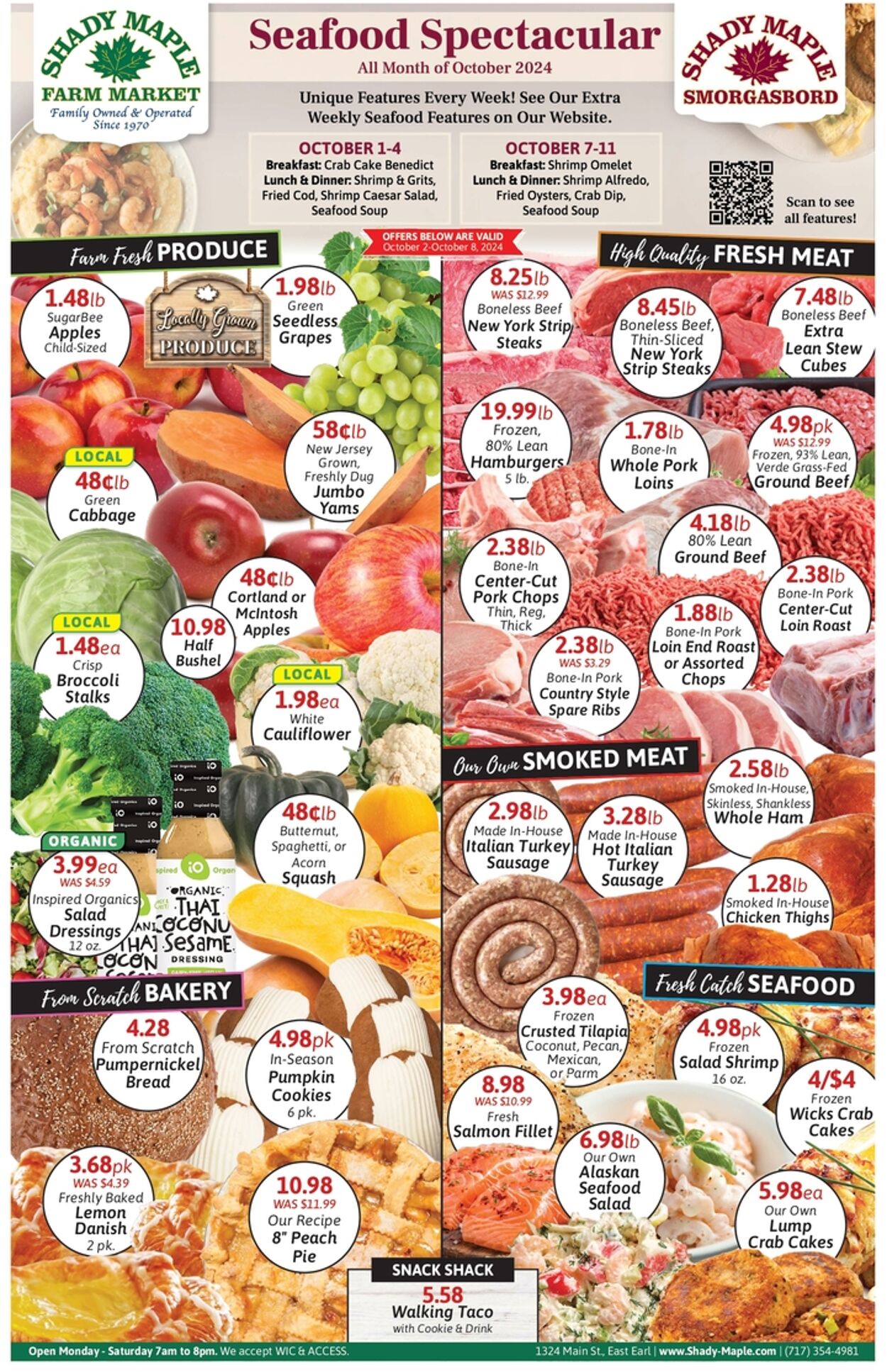 Weekly ad Shady Maple 10/02/2024 - 10/08/2024