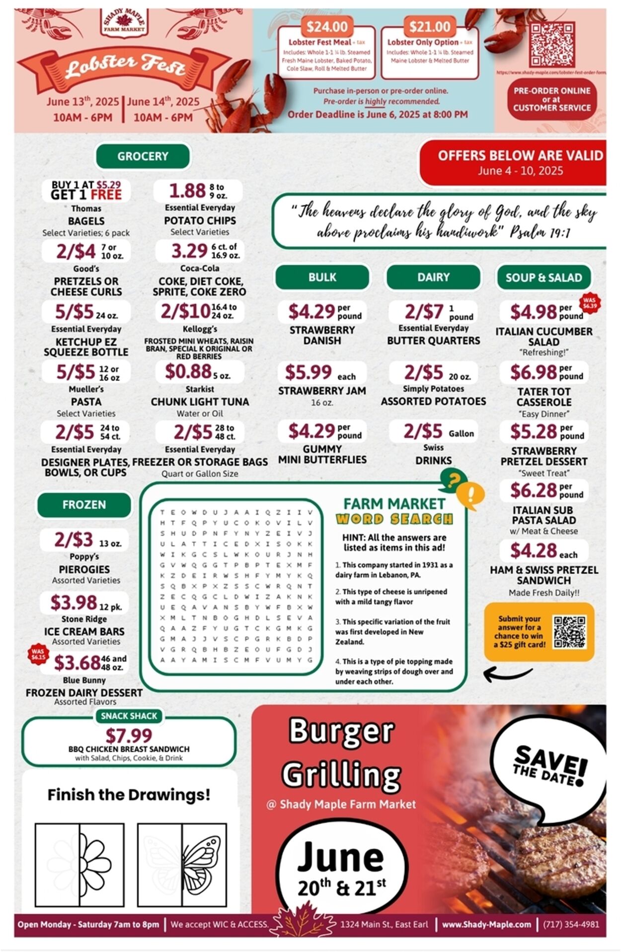 Weekly ad Shady Maple 06/04/2025 - 06/10/2025
