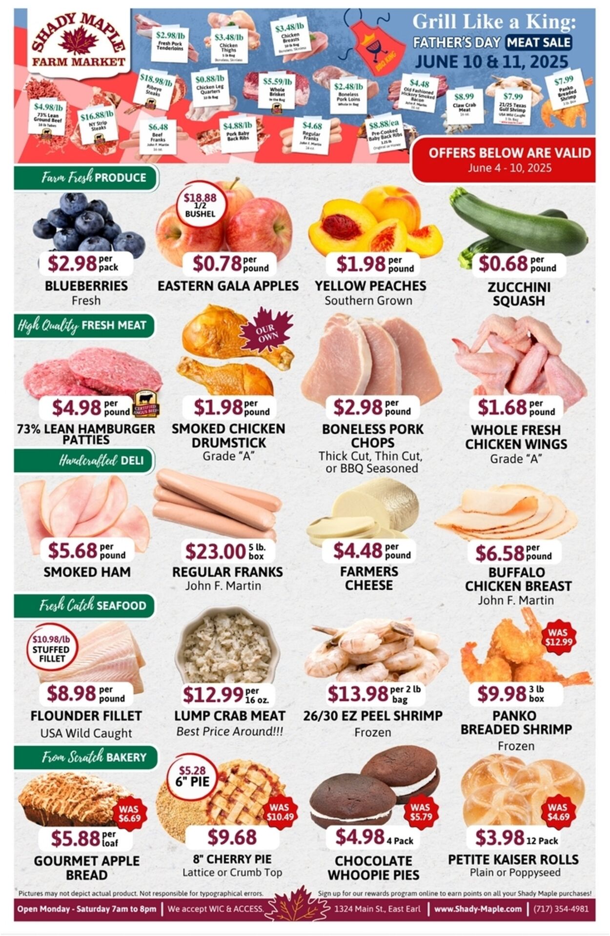 Weekly ad Shady Maple 06/04/2025 - 06/10/2025