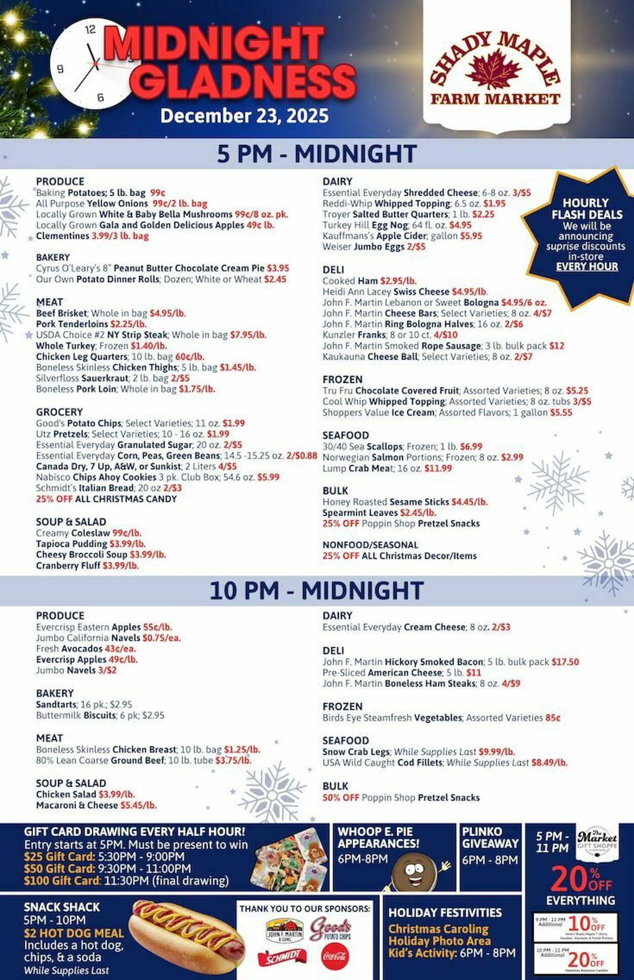 Weekly ad Shady Maple 12/17/2025 - 12/23/2025